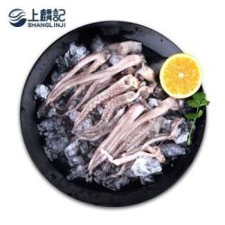 上麟记 鲜冻鱿鱼须鱿鱼爪 500g 袋装 火锅烧烤食材 生鲜 海鲜年货 年夜饭食材 *8件