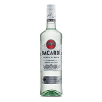 限地区、88VIP：BACARDI 百加得 白朗姆酒 500ml *4件