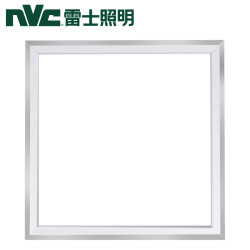 雷士照明led集成吊顶铝扣平面板灯嵌入式300x600厨房卫生间吸顶灯