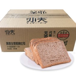 小夫 黑麦全麦代餐面包 500g