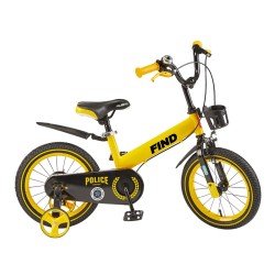 Huizhi 荟智 儿童自行车 HB1401 战警黄 14寸