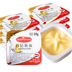 Bakerdream 百钻 无盐动物黄油 10g*5粒 *3件