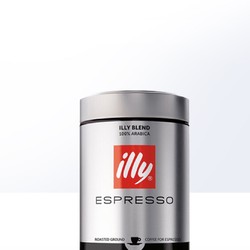illy 意利 意式深度烘焙咖啡粉 250g *4件