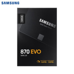 SAMSUNG 三星 870 EVO SATA3.0 2.5英寸SSD固态硬盘 500GB