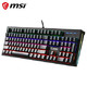 MSI 微星 GK50Z 机械键盘 高特红轴