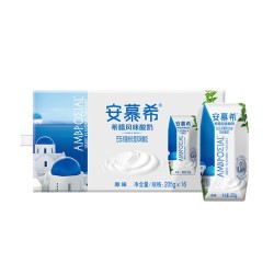 yili 伊利 安慕希原味酸奶 205g*16盒 *5件