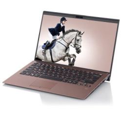 VAIO SX14 10代酷睿 14英寸 1Kg 窄边框轻薄笔记本电脑(i7-10710U 6核 16G 1T SSD 4K屏 win10专业版)金榈棕