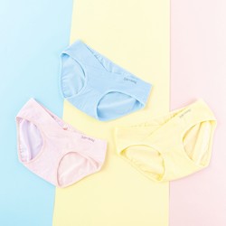 （3条装）孕妇低腰内裤2020新品V型托腹孕期内裤产妇舒适三角裤
