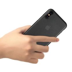 网易严选 网易智造 iPhone手机壳 苹果保护套 空气感超薄0.4mm手机套 全包软壳男女 清透黑 iPhone 11