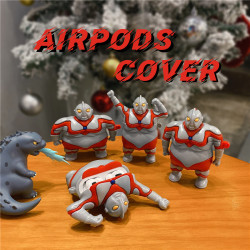 肥宅奥特曼夜光神光棒苹果airpods保护套airpodspro保护套