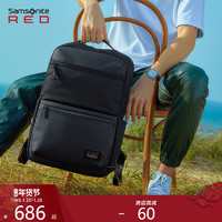 Samsonite/新秀丽双肩包男 轻潮环保背包年轻商务15.6寸电脑包HE2