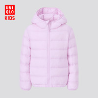 优衣库 童装 轻型保暖WARM PADDED连帽外套 438331 UNIQLO