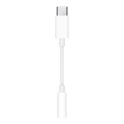Apple USB-C 转 3.5 毫米耳机插孔转换器 适用部分Macbook iPad 平板 笔记本 转接头