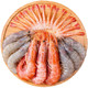 獐子岛 泰国活冻白虾/女王虾（特大号）净重400g 10-12只 *5件 +凑单品