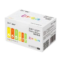 ZMI 紫米 彩虹碱性电池 5号12粒+7号12粒