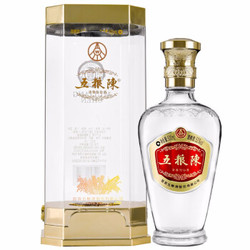 五粮液股份有限公司出品 高度 浓香型白酒 52度 500ml 五粮陈 ·典范 单支装