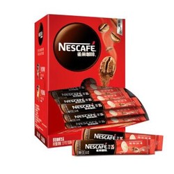 雀巢（Nestle）咖啡 速溶 1+2 原味 微研磨 冲调饮品 100条1500g+咖啡杯+熊猫玩偶+福字 年货礼盒