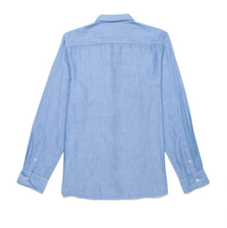 Calvin Klein男式长袖衬衫-40M8374453 XL国际版偏大一码 蓝色