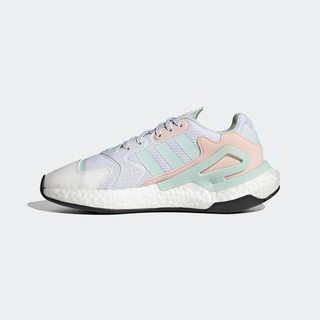 adidas Originals Day Jogger W 女子休闲运动鞋 FY3018 白色/粉色/绿色 36