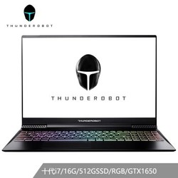 ThundeRobot 雷神 911Air星战三代 15.6英寸游戏本（i7-10750H、16GB、512GB、GTX1650）