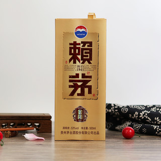 MOUTAI 茅台 赖茅酒 金樽 53%vol 酱香型白酒 500ml 单瓶装