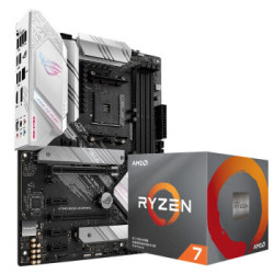 ROG 玩家国度 STRIX B550-A GAMING 吹雪 ATX 主板 + AMD R7-3700X 盒装 CPU处理器 板U套装