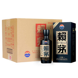 MOUTAI 茅台 赖茅 传承蓝 酱香型白酒 53度 500ml*6 整箱装 纯粮食酒 白酒礼盒（賴茅）