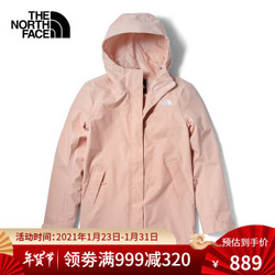 TheNorthFace北面冲锋衣女21春夏新品户外防风防水透气上新4NEH