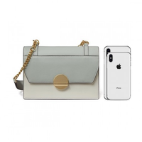 DISSONA 迪桑娜 820101860300 女士斜挎包 拼色 均码