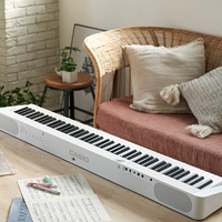 CASIO 卡西欧 88键钢琴 PX-S1000白色+X琴架+单踏板+琴凳礼包