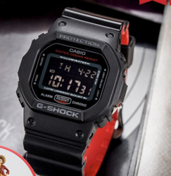 CASIO 卡西欧 5600HR 小方块运动腕表