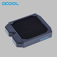 ALPHACOOL（阿尔法酷）全紫铜冷排散热器ST30台式电脑120/240/360/480 120-30mm