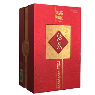 酒鬼 红坛酒 52%vol 馥郁香型白酒 500ml 单瓶装