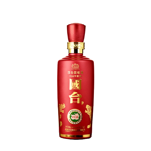 GUOTAI 国台国标酒2014年53%vol 酱香型白酒500ml 单瓶装【报价