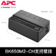 APC BK650/500 UPS不间断电源 NAS自动识别(500M不支持) 静音防雷家用后备电源 BK500M-CH（300W/500VA）