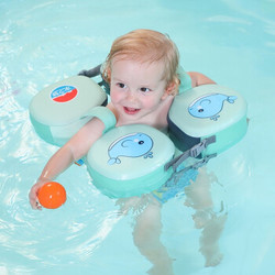 水之梦 婴儿游泳圈 儿童0-3岁宝宝防侧翻防呛水免充气泳圈