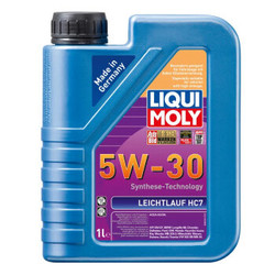 力魔（LIQUI MOLY）德国原装进口 雷神HC7机油 5W-30 SN/CF级 1L 汽车用品 *3件