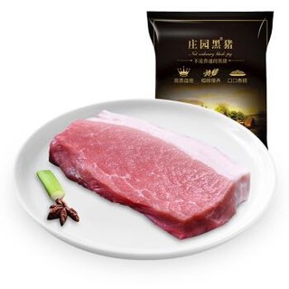 高金 黑猪后腿肉500g 国产 *7件