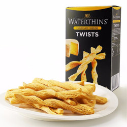 WATERTHINS 芝士饼干 澳洲进口 休闲零食小吃 香脆芝士条（车打味）110g *4件