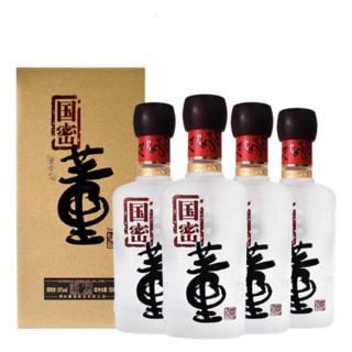 董酒 国密 方印 54%vol 董香型白酒 500ml*4瓶 整箱装