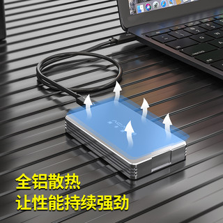 acasis 阿卡西斯 USB4.0固态m.2 nvme硬盘盒兼容雷电3高速40Gbps转TYPe-c3.2外置2280/SSD笔记本电脑移动通用读取器