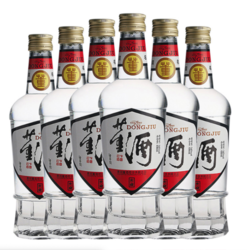 董酒 54度董酒董香型白酒 白标430ml*6  整箱装（光瓶）