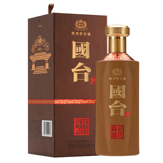 88VIP：GUOTAI 国台 酒53度匠传陈酿礼盒装500ml×6瓶整箱高度酱香型白酒收藏送礼