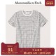 Abercrombie & Fitch男装 标识款条纹圆领短袖T恤 307217-1 AF *3件