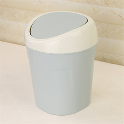 创意收纳桶小号带盖桌面垃圾桶迷你家用客厅桌上床头上翻盖垃圾筒
