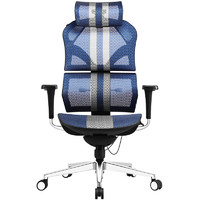 Want Home 享耀家 X5 新电竞人体工学电脑椅 蓝白