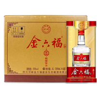 金六福 美福 福禄双全 50%vol 浓香型白酒 500ml*6瓶 整箱装