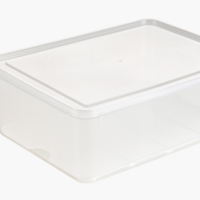 BELO 百露 冰箱冷冻冻肉冻虾肉类收纳盒塑料食物食品级饺子专用保鲜盒储肉盒 高款3个装