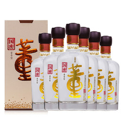 董酒 畅享版54度500ml*6瓶箱装董香型白酒 新老包装随机发货