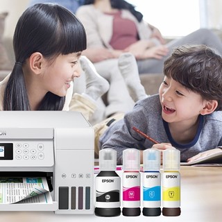 EPSON 爱普生 L4166 喷墨一体机 标配版 优雅白